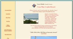 Desktop Screenshot of casamarresort.net
