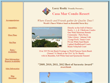 Tablet Screenshot of casamarresort.net